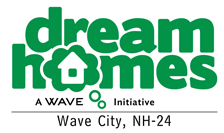 wave dream homes logo