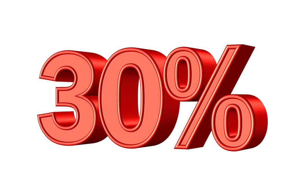 30% Standard Deduction