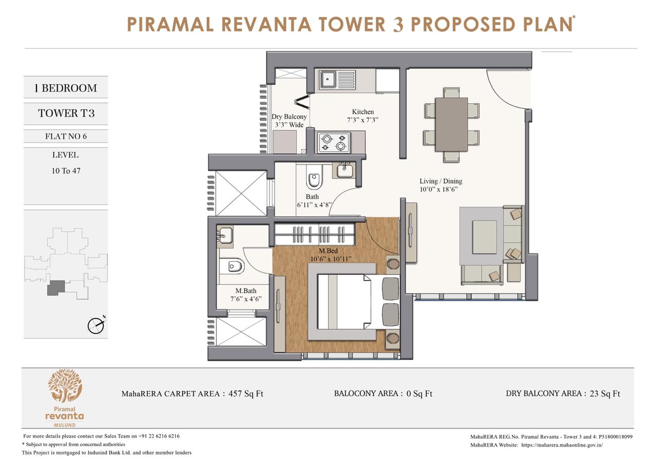 Piramal Revanta Floor Plans Mulund, Mumbai