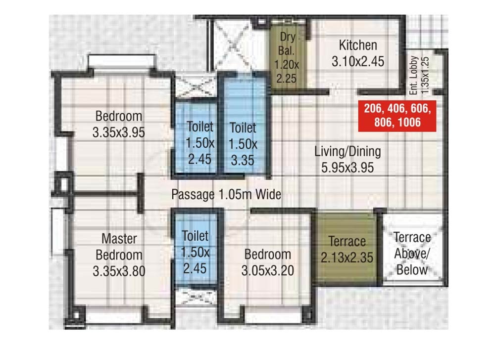 Kumar Picasso Floor Plans Hadapsar, Pune