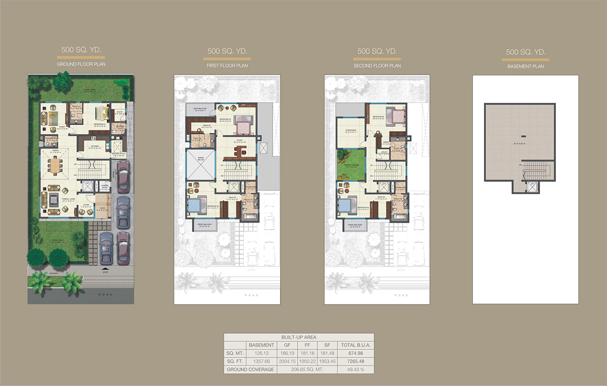 QVC International City Phase 2 Floor Plans Sector 109, Gurgaon