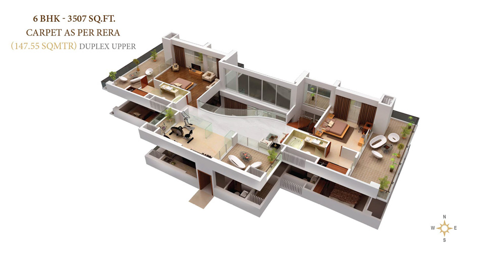 Sangam The Luxor Floor Plans Goregaon West, Mumbai