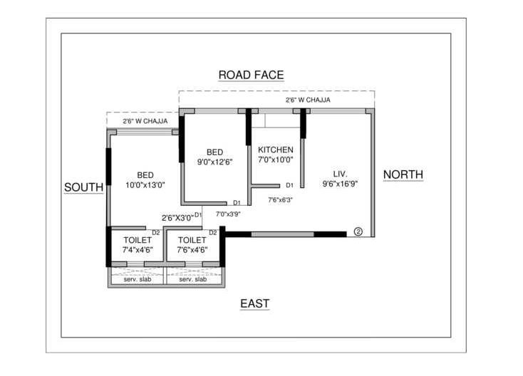 Kukreja Hari Kunj III Floor Plans Chembur, Mumbai