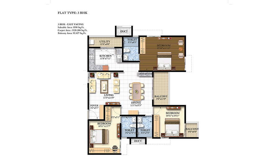 Shriram Luxor Floor Plans Hennur Road, Bangalore