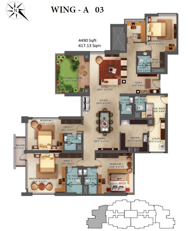 Mantri Centrium Floor Plans Malleshwaram , Bangalore