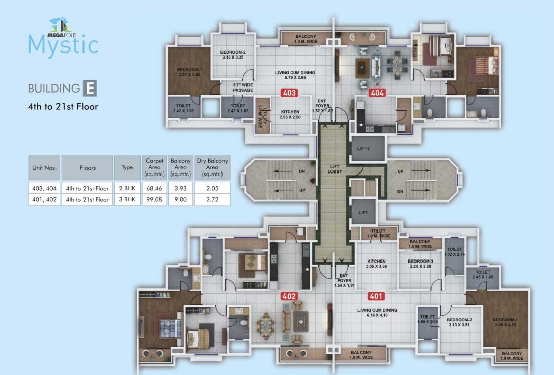 Kumar Megapolis Mystic at Hinjewadi, Pune by Kumar Properties