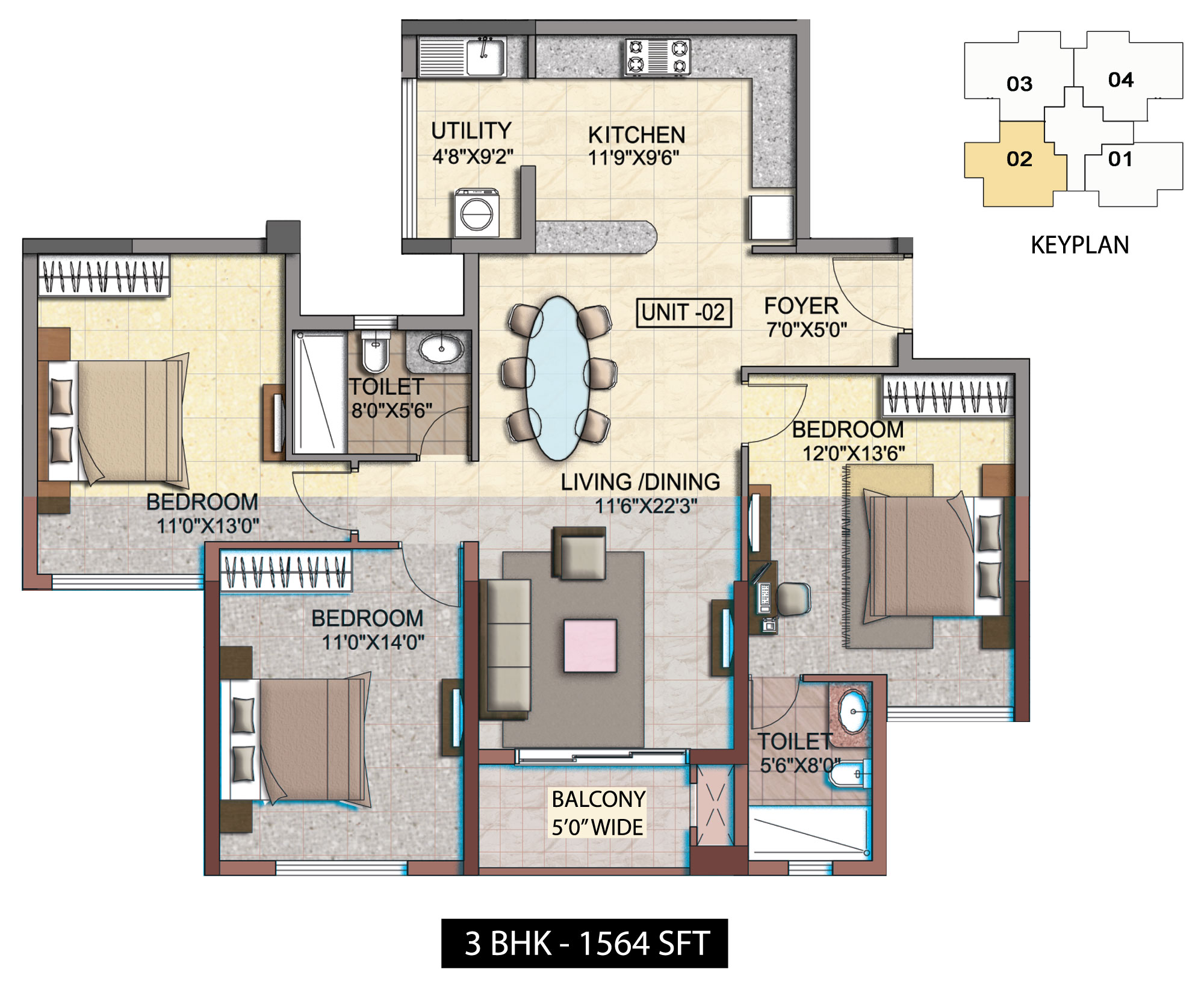 Salarpuria Sattva Cadenza Floor Plans Kudlu Gate, Bangalore