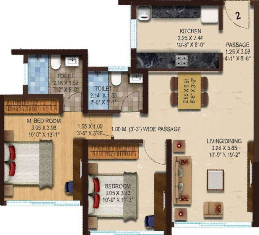 ACME Boulevard Floor Plans Andheri East, Mumbai