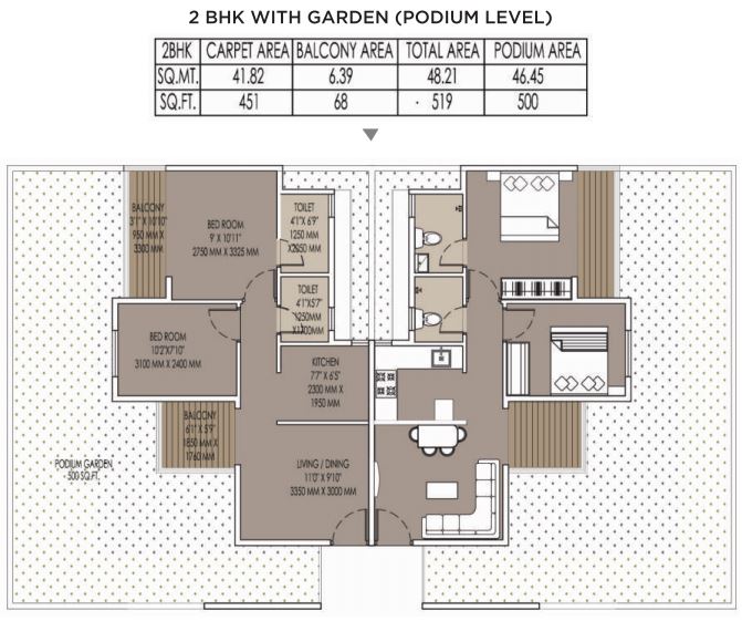 XRBIA Market Yard Floor Plans Kondhwa, Pune