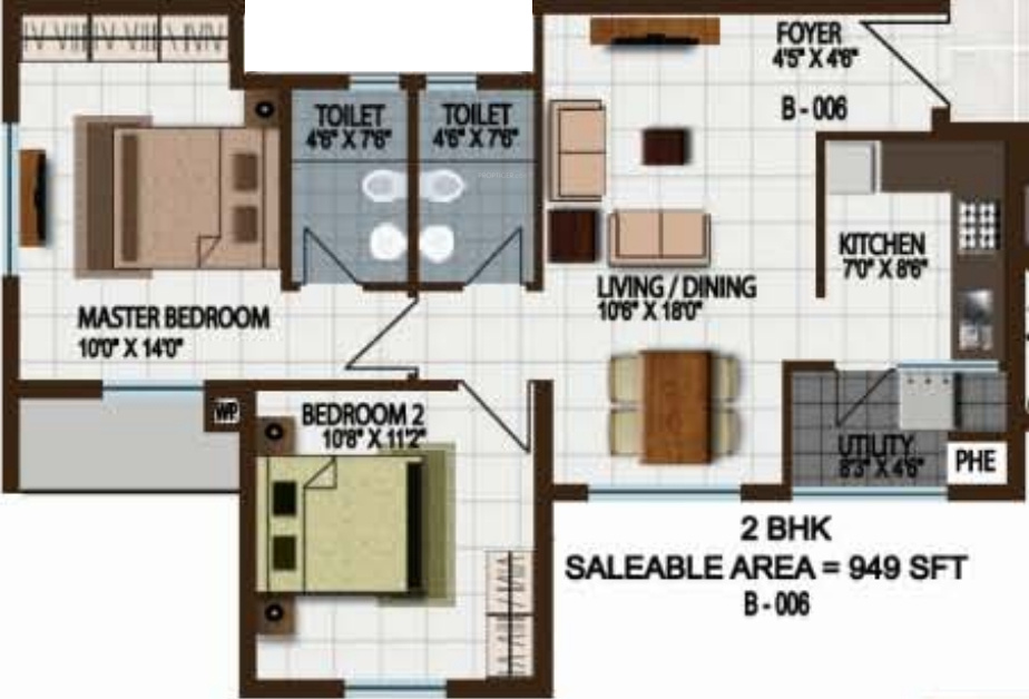 Century Indus Floor Plans Raja Rajeshwari Nagar, Bangalore