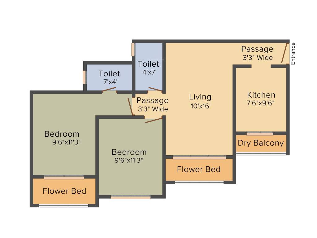 HDIL Galaxy Apartments Floor Plans Kurla East, Mumbai