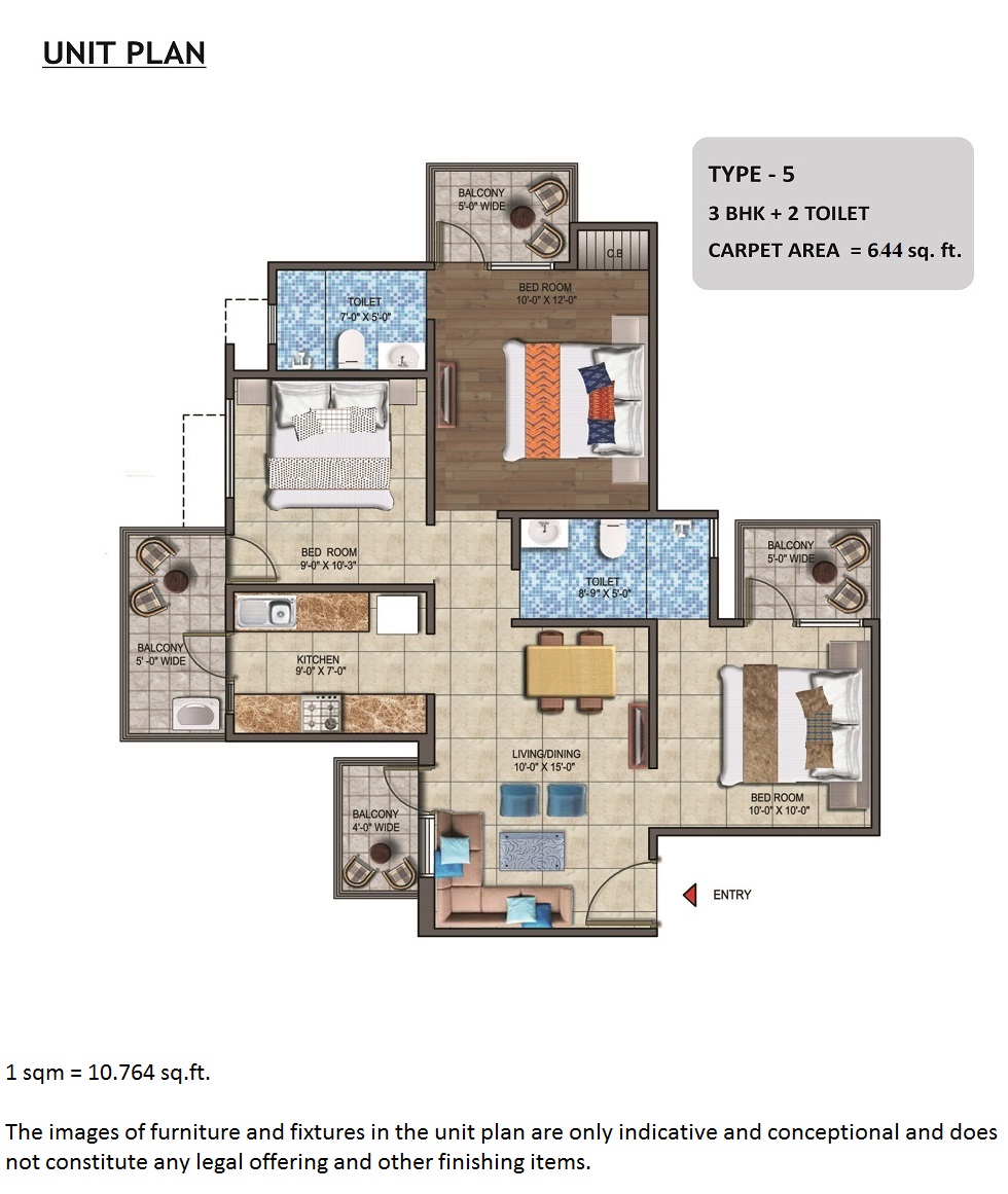 Landcraft Metro Homes Floor Plans Nh 58, Ghaziabad