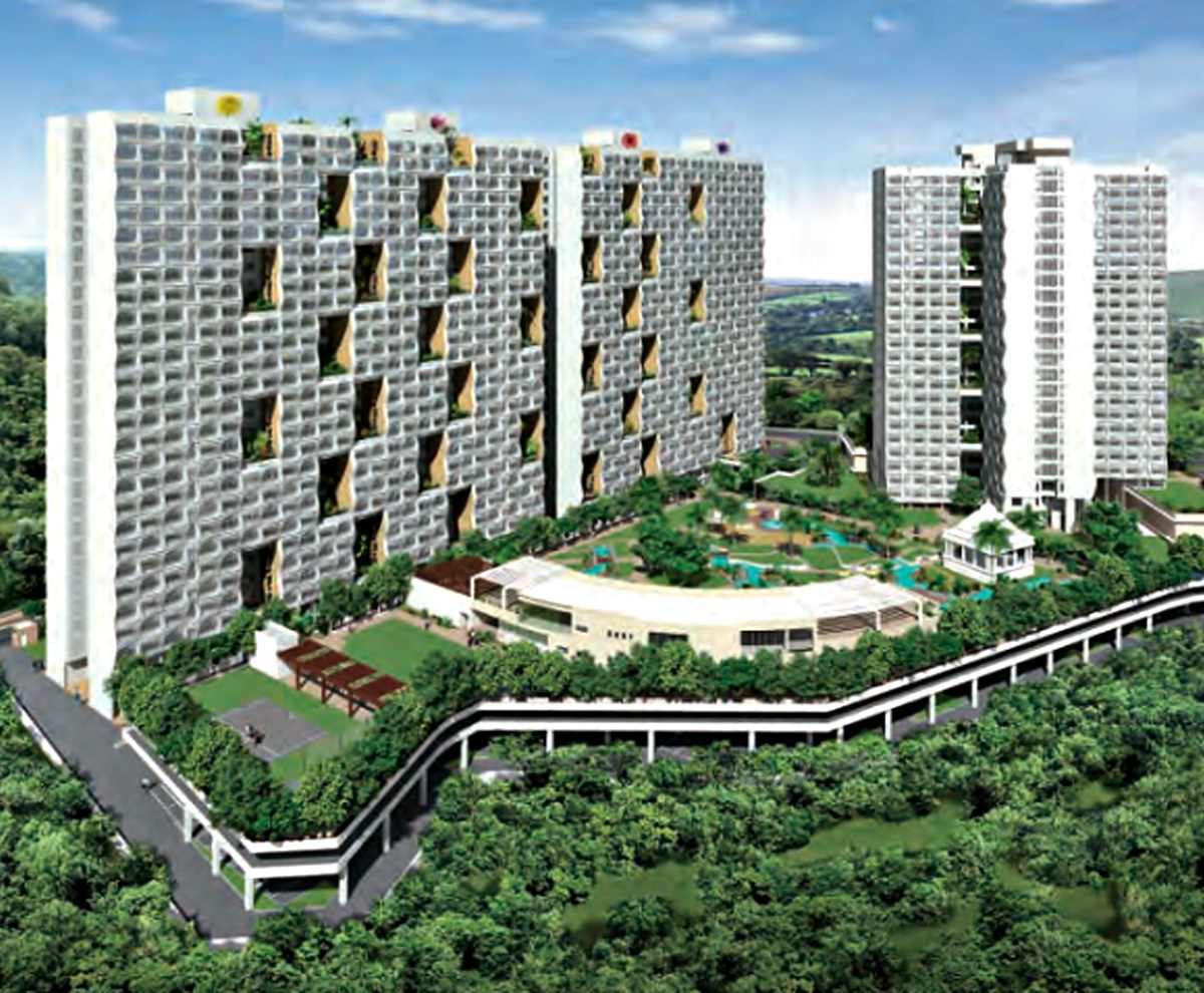 Soham Tropical Lagoon Di Vita at Kavesar, Thane by Soham Real Estate