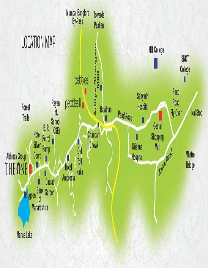 Abhinav The One Location Map