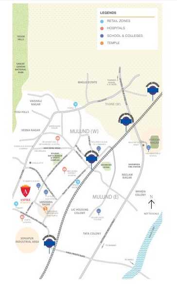 Ace Aspire Residency Location Map