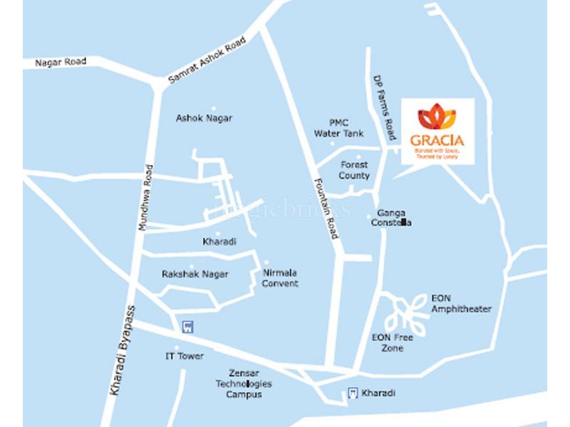 Ag Gracia Location Map