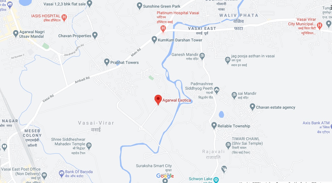 Agarwal Exotica Location Map
