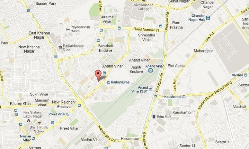 Ajnara Enclave Location Map