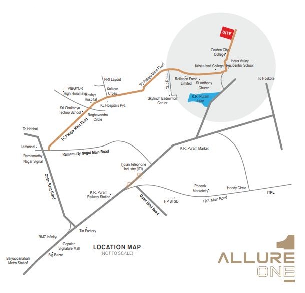 Allure One Location Map