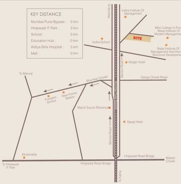 Anand Rise Alta Location Map