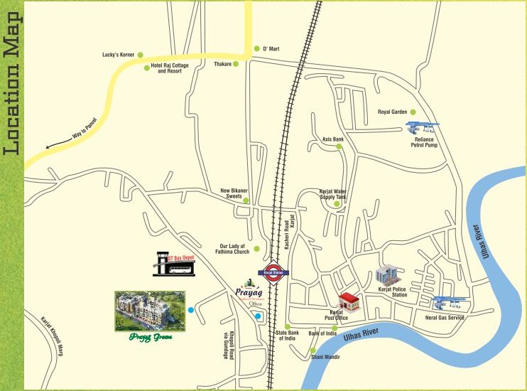 Anant Greens Phase 1 Location Map