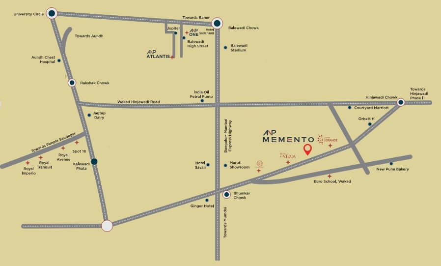 Anp Memento Location Map