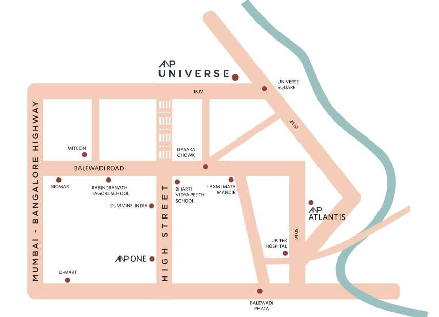 Anp Universe Location Map