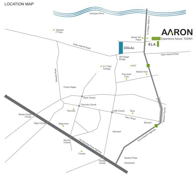 Anshul Aaron Location Map
