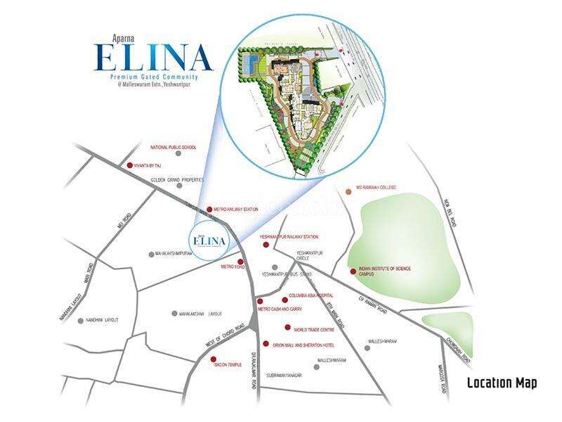 Aparna Elina Location Map