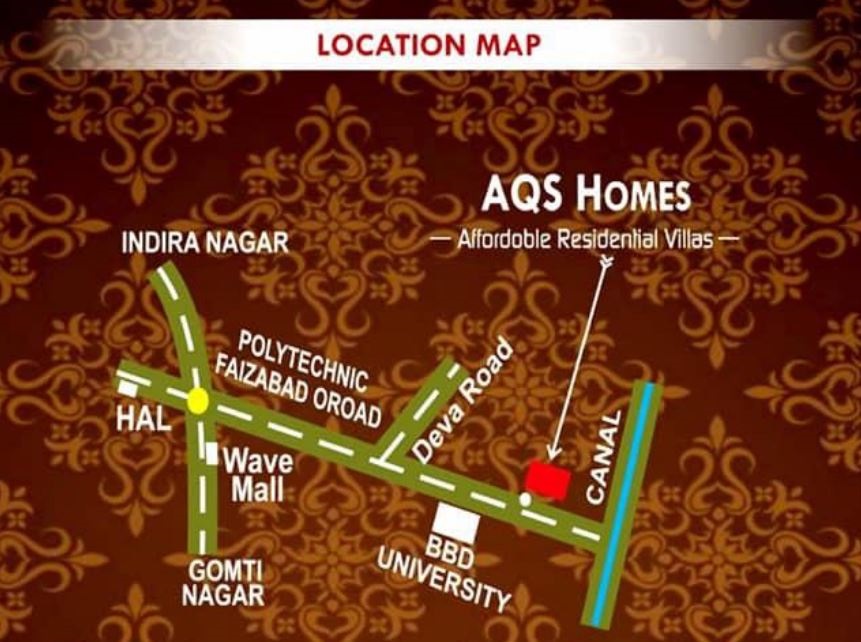 Aqs Homes Location Map