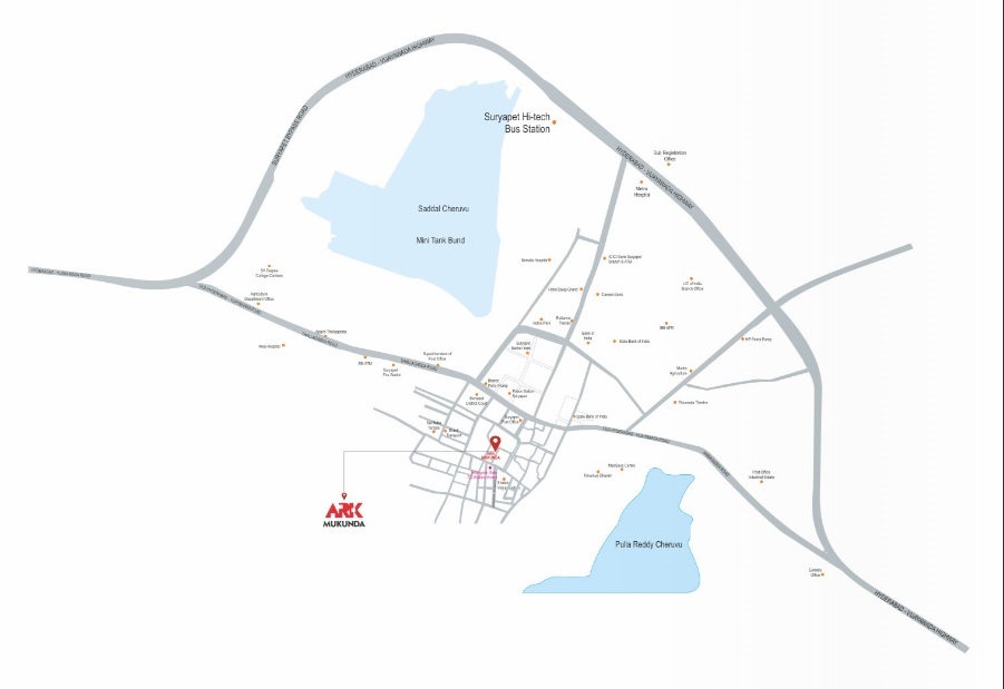Ark Mukunda Location Map