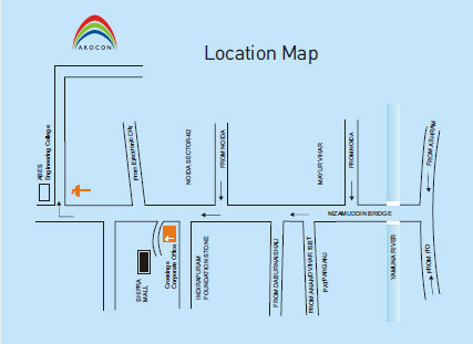 Arocon Golf Ville Location Map