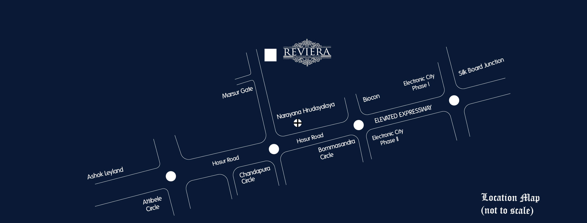 Artha Reviera Location Map
