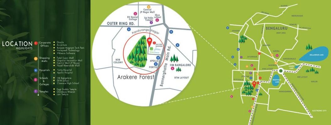 Artisane Forest Breeze Location Map