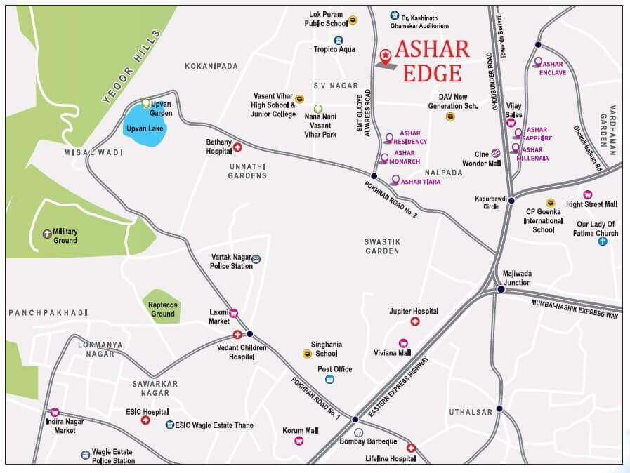 Ashar Edge Location Map