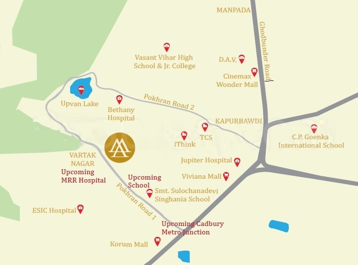 Ashar Maple Location Map
