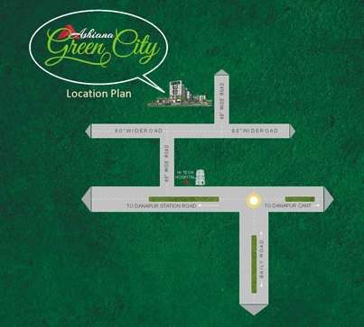 Ashiana Green City Location Map