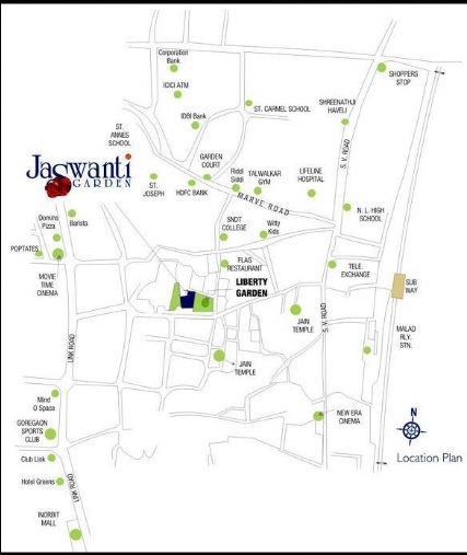 Ashray Jaswanti Garden Location Map