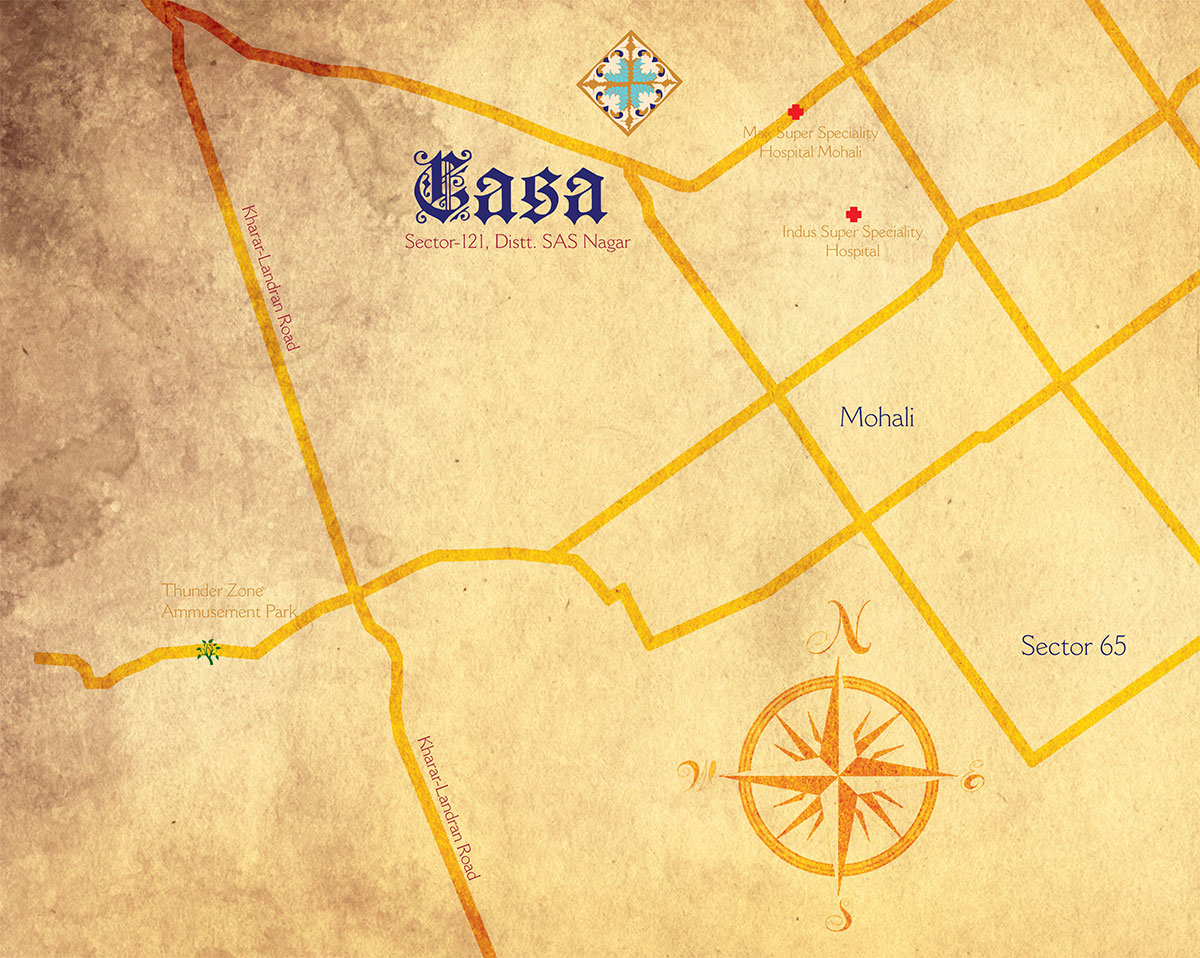 Ats Casa Espana Location Map