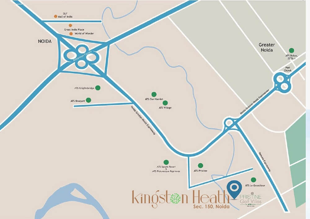 Ats Kingston Heath Location Map