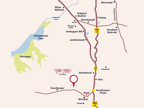 Av Bhat Sukh Vastu Location Map