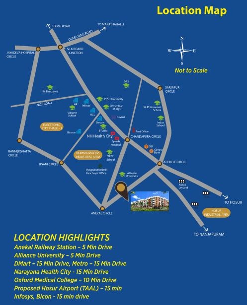 Avanti By Shriline Location Map