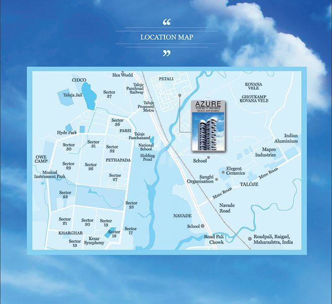 Banka Azure Location Map
