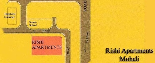 Bcl Rishi Apartments Location Map