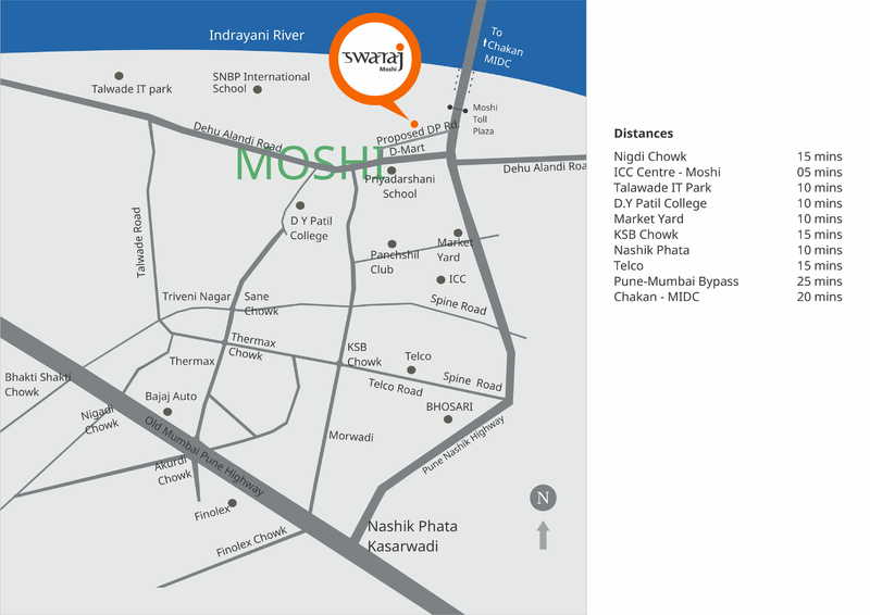 Bhandari Swaraj Location Map