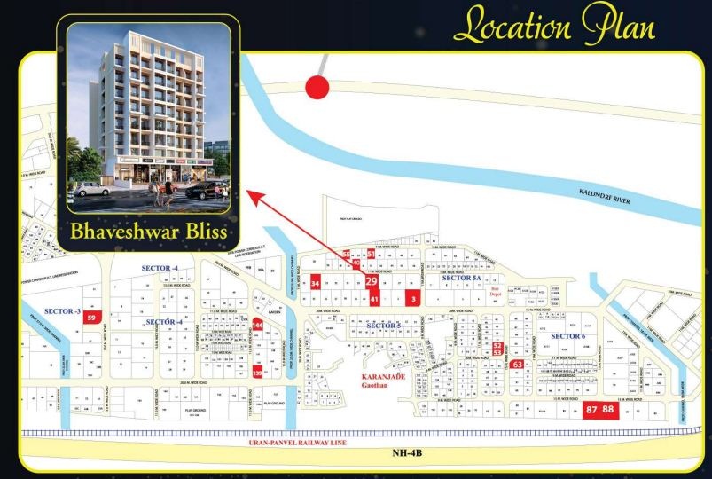Bhaveshwar Bliss Location Map
