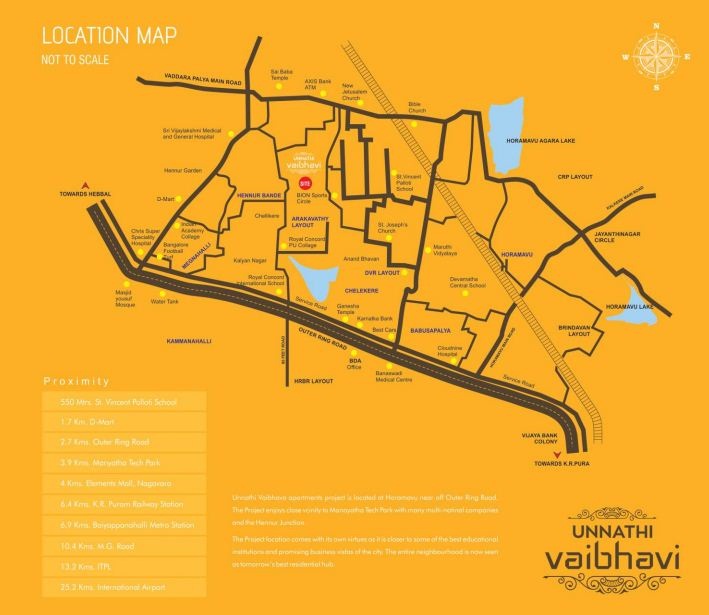 Bhoo Unnathi Vaibhavi Location Map