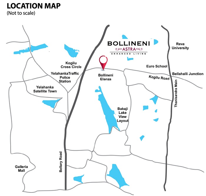Bollineni Astra Location Map