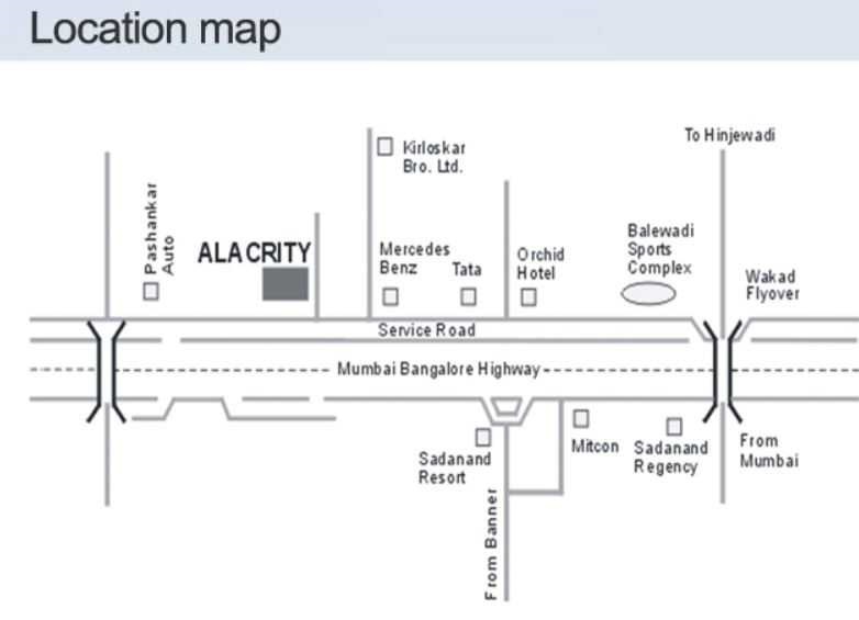 Bu Bhandari Alacrity Location Map