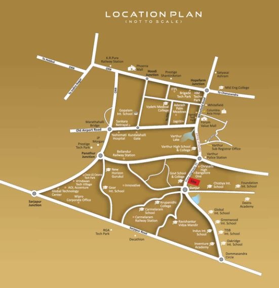 Candeur Landmark Location Map